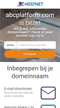 Mobile Screenshot of abcplatform.com