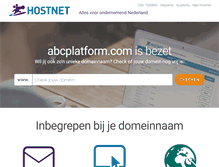 Tablet Screenshot of abcplatform.com
